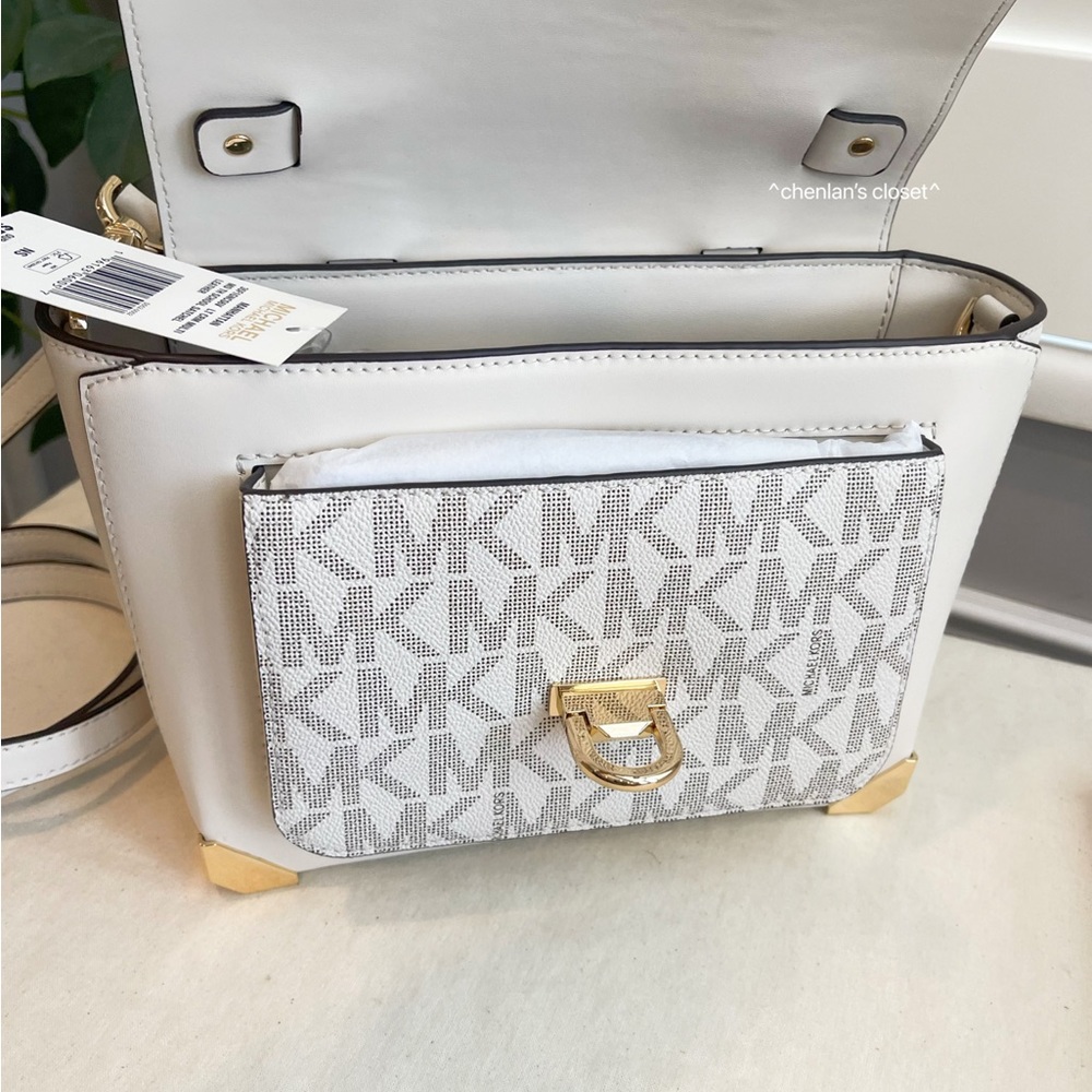 🔥NeW! Michael Lors Manhattan MD Satchel With Wallet - Picture 7 of 14